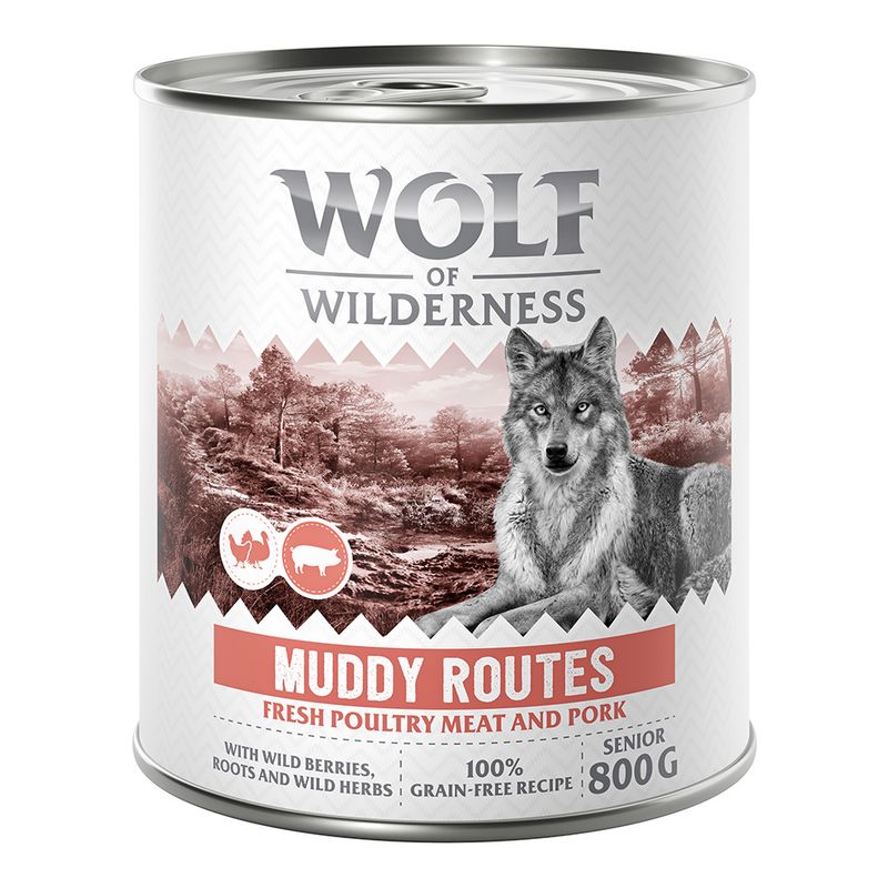 Wolf of Wilderness Senior “Expedition” 6 x 800 g