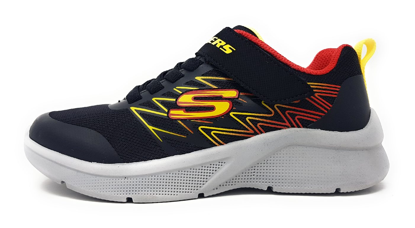 Skechers Microspex 403770L BKRD Mehrfarbig BKRD Black