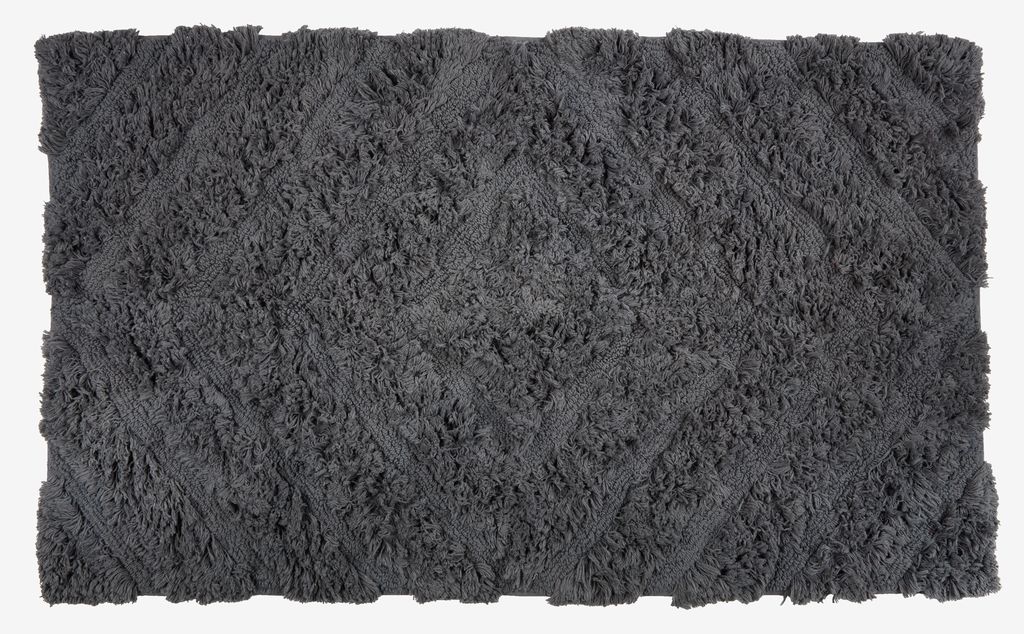 GIMO gold Bath mat GIMO 70x120cm antracyt KRONBORG