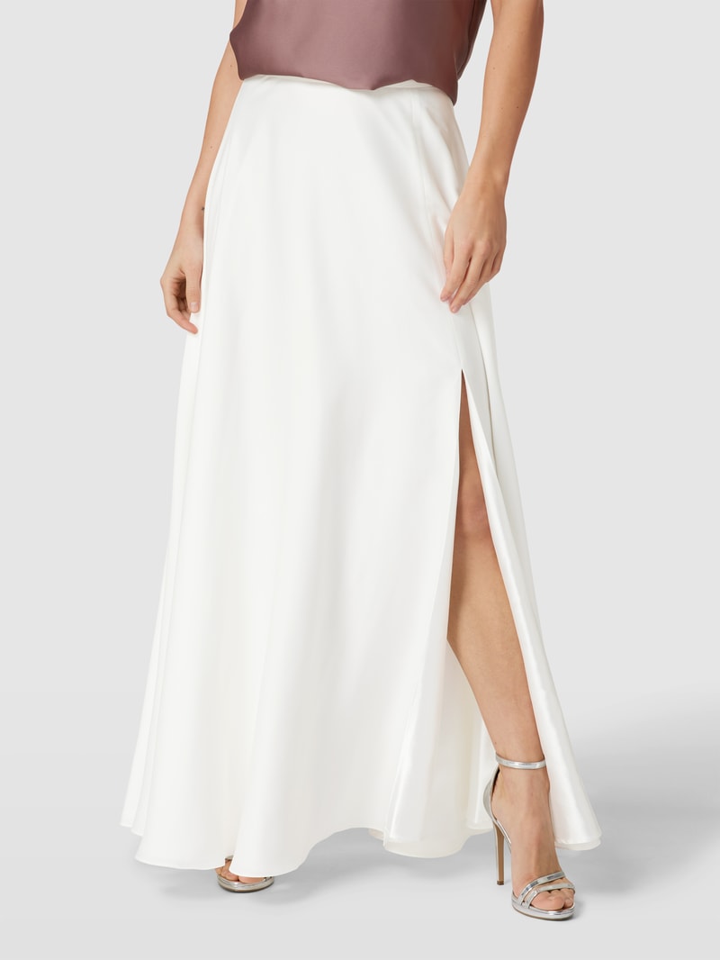 Brautrock in A-Linie in offwhite