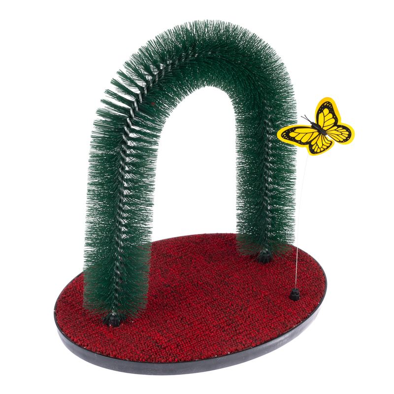 TIAKI Xmas Katzenmassagestation mit Schmetterling