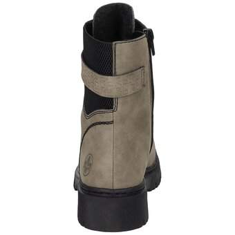 Rieker Schnür Boots in grün