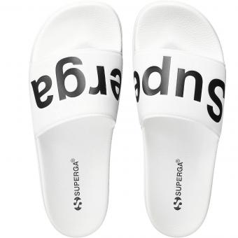 Superga Slides Polysoft Pantolette in weiß