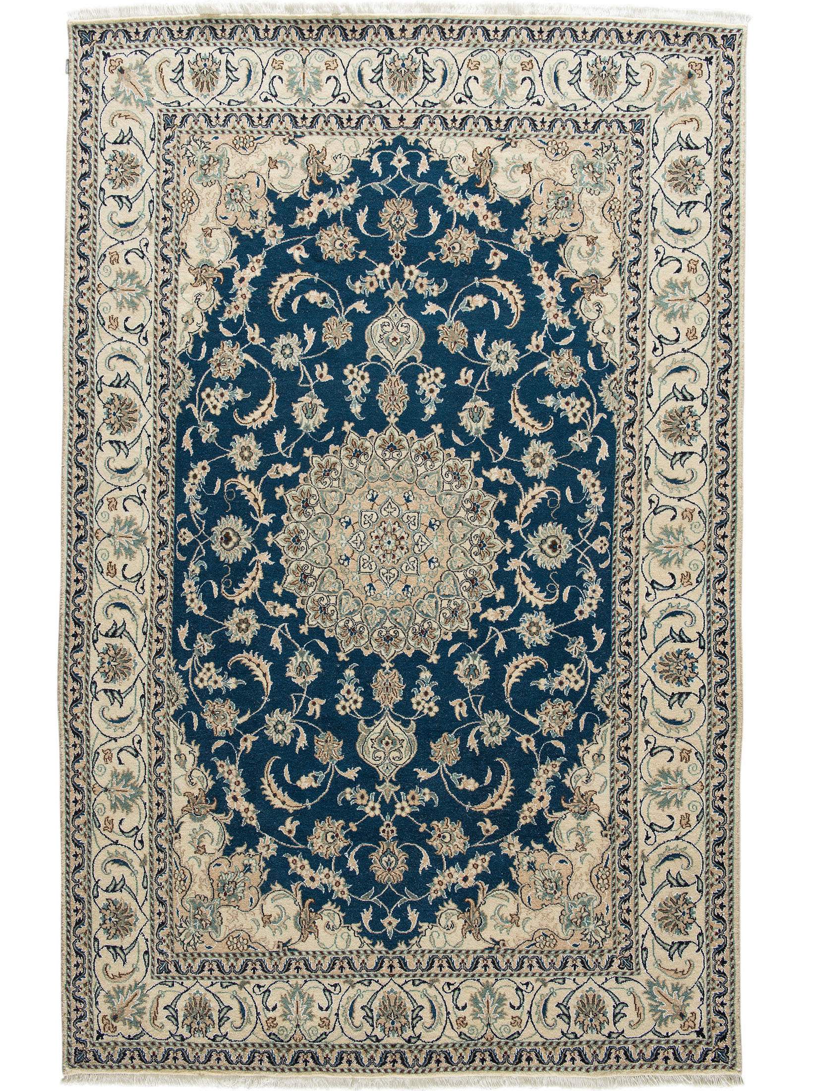 Kaschmar Nain 12 Lah ca. 190 x 308 cm, Unikat / Einzelstück