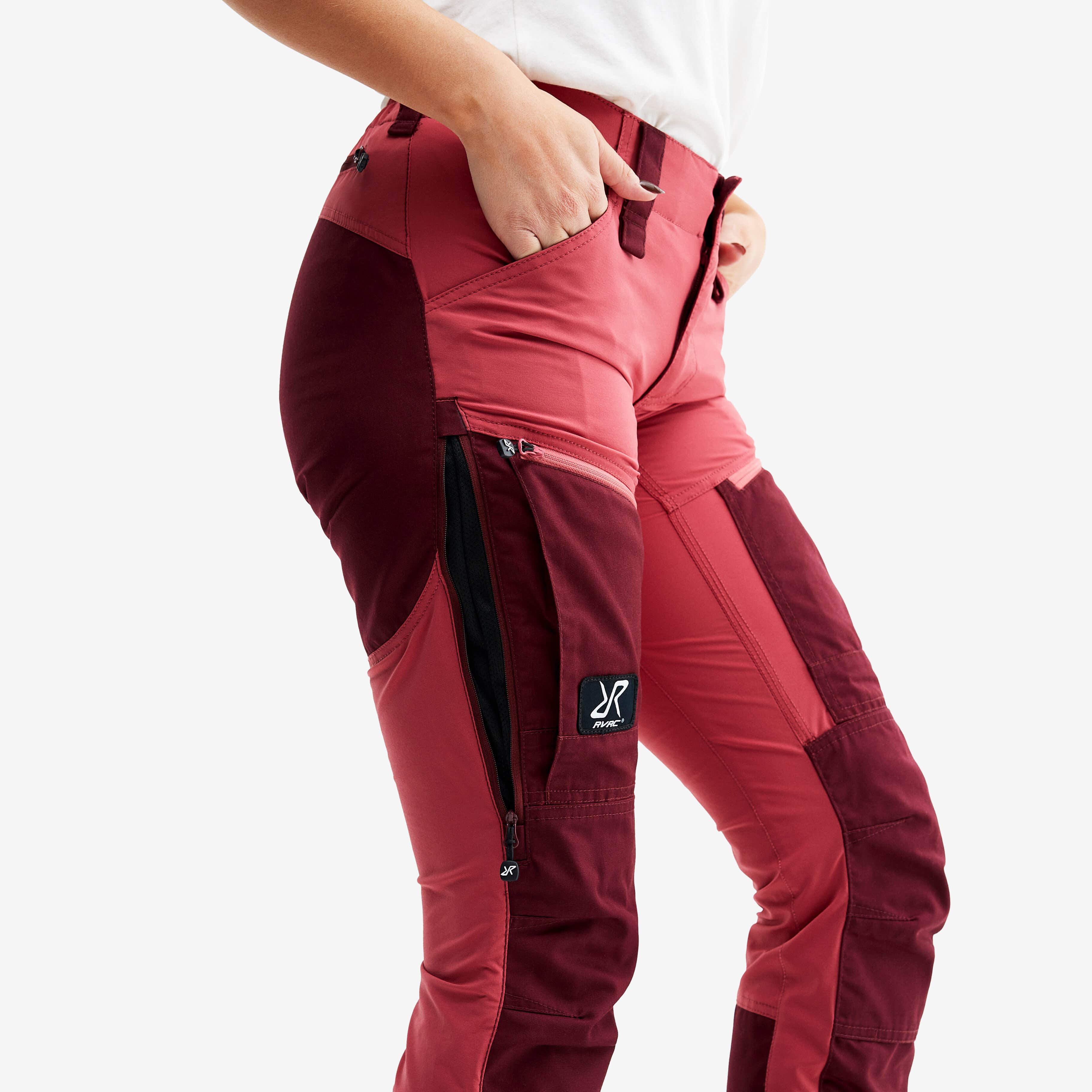 RVRC GP Pro Pants Femme Earth Red
