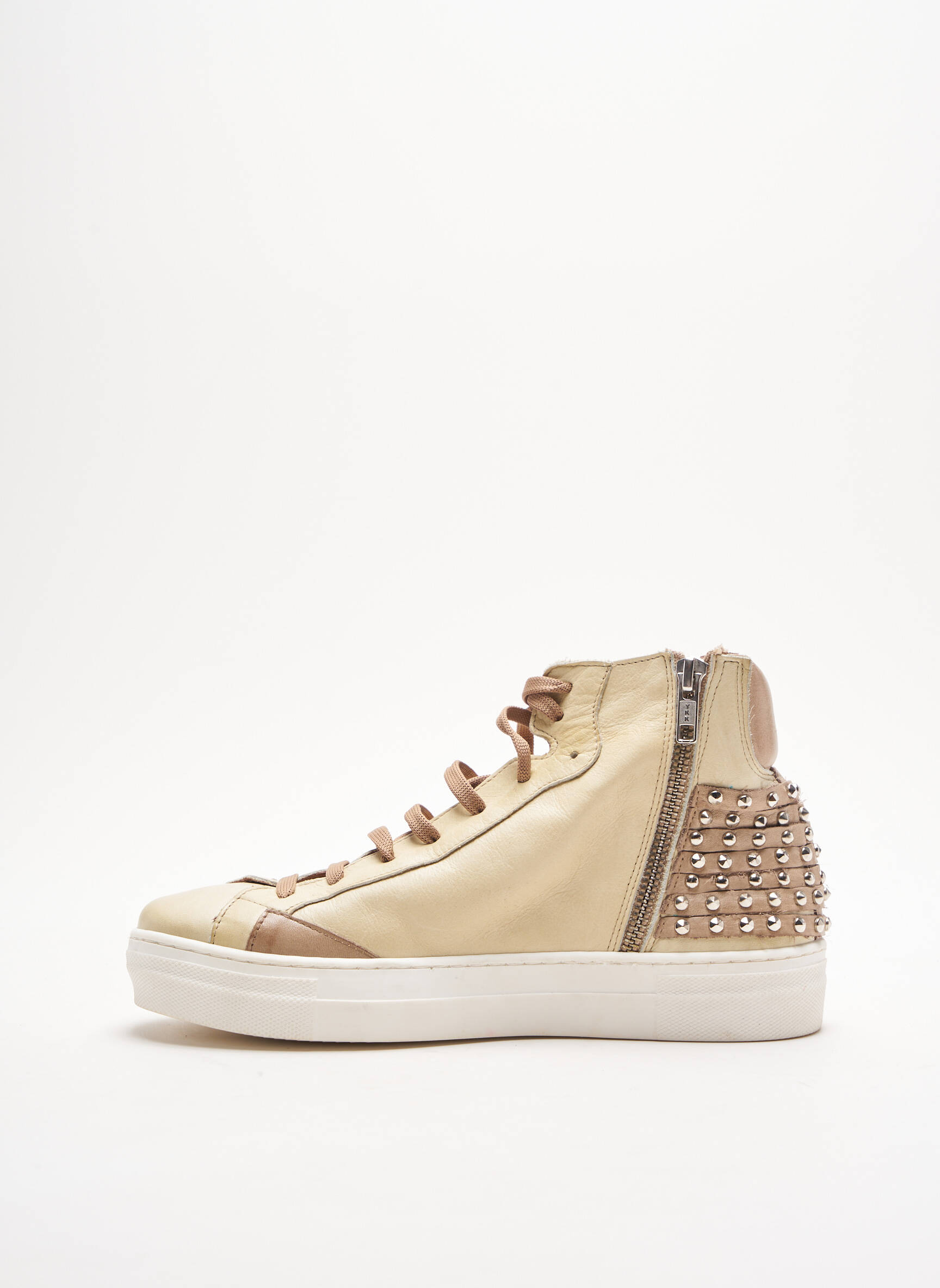 Angela Ripari Baskets Femme couleur beige