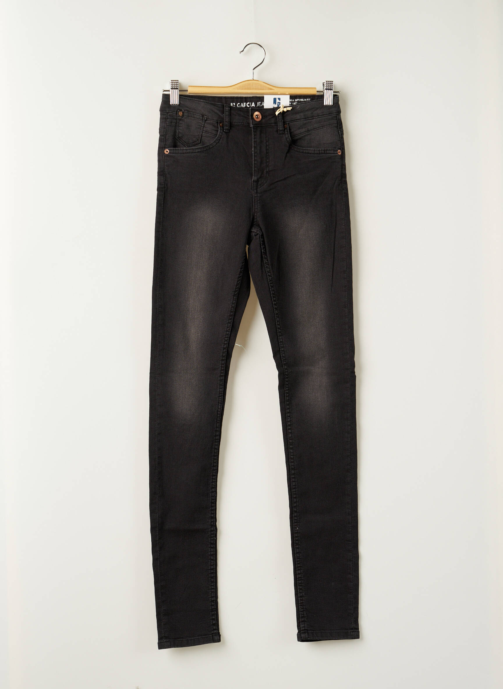 Garcia Jeans Skinny Fille couleur noir