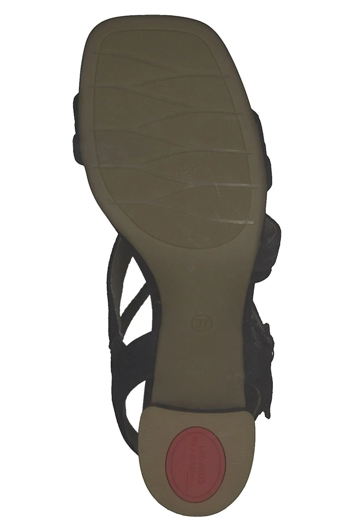 Tamaris Comfort  Sandalette - Dunkelblau - Blockabsatz