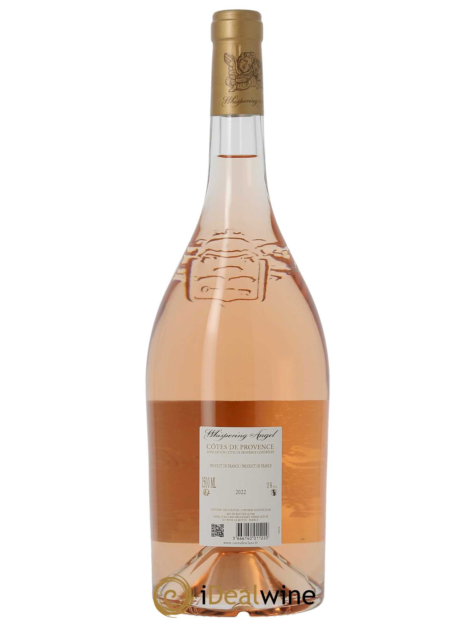 Côtes de Provence Whispering Angel Château d'Esclans  2022 - Lot de 1 Magnum
