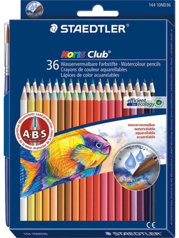 Staedtler Farbstift Noris Club aquarell 36-er Etui günstig kaufen onesize