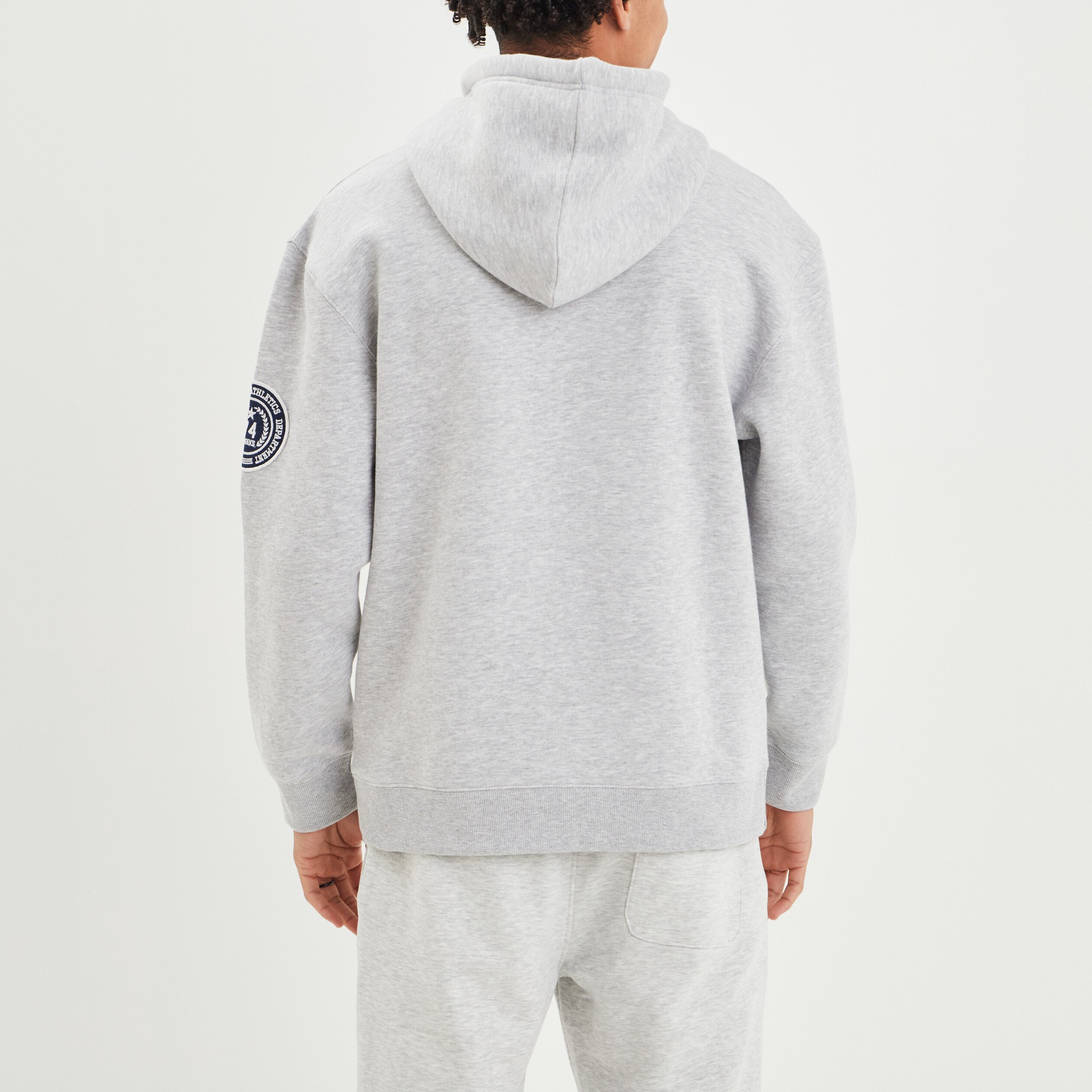 Sweat à capuche hoodie Creeks gris homme | La Halle