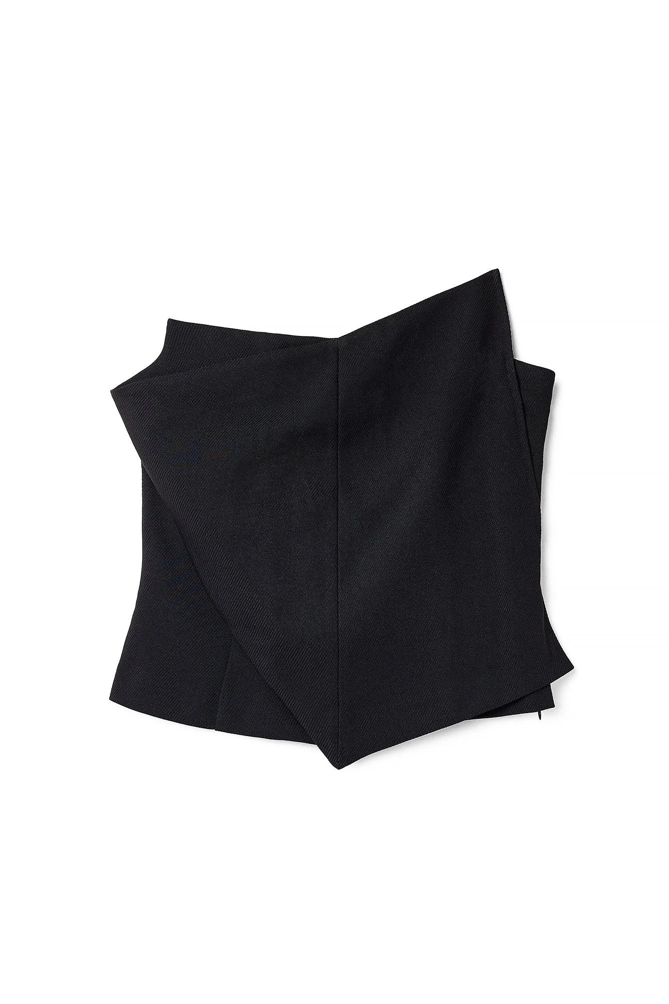 Asymmetrisches Bandeau-Oberteil