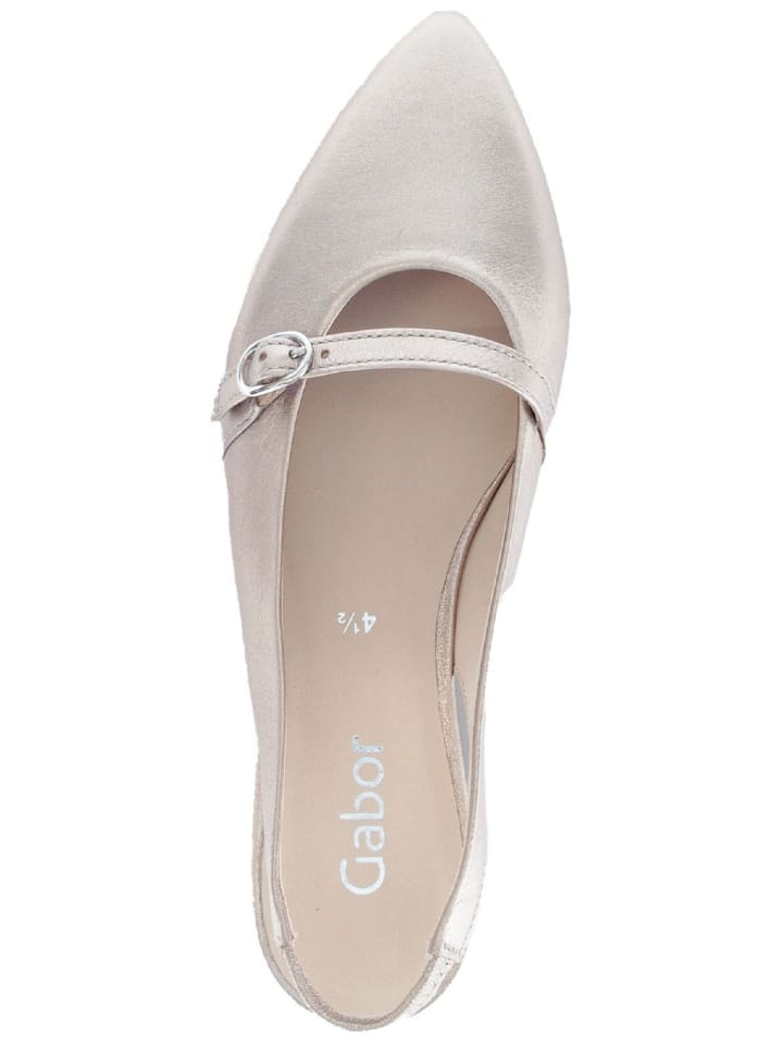 Gabor Ballerinas in Puder günstig kaufen