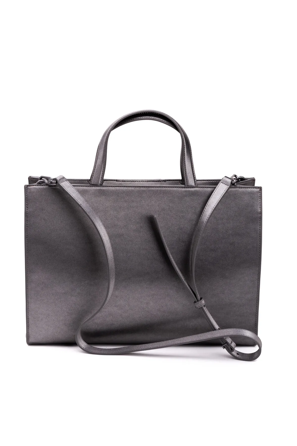 Calvin Klein  HANDTASCHE FÜR DAMEN, ABNEHMBARER SCHULTERRIEMEN, EINFARBIG, MIT LOGO, REISSVERSCHLUSS
