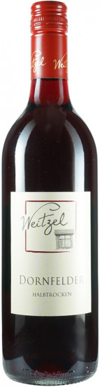2022 Dornfelder halbtrocken - Weingut Weitzel