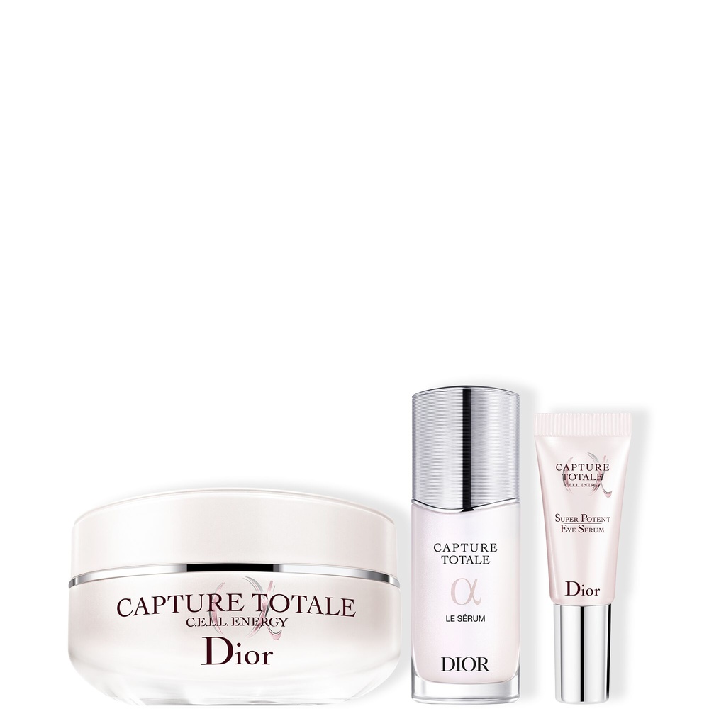 DIOR Capture Totale Coffret Cadeau - Crème fermeté, sérum visage et sérum contour des yeux
