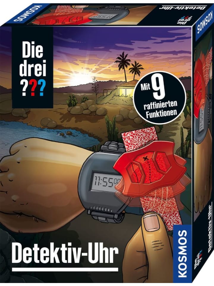 Kosmos Kinder Uhr - Die drei ??? Detektiv-Uhr günstig kaufen onesize