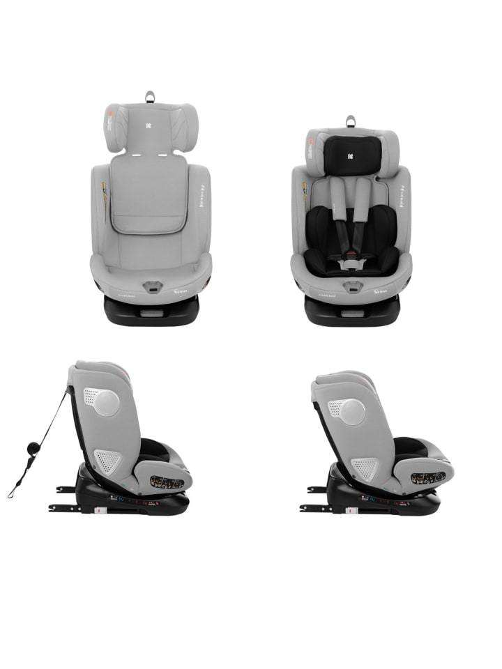 Kikkaboo Kindersitz i-Moove i-Size in grau günstig kaufen onesize
