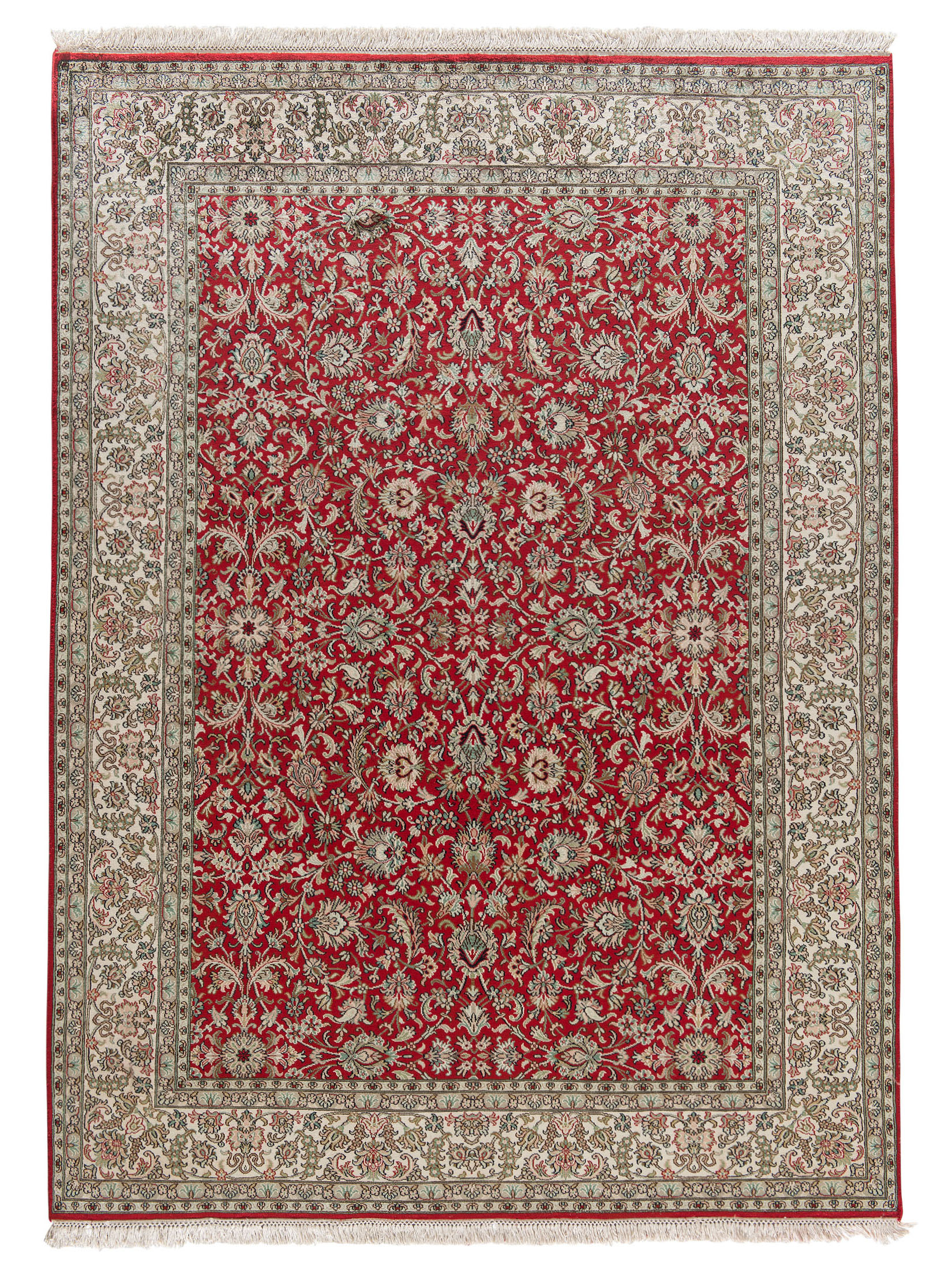 Kaschmir Seide 16/16 ca. 154 x 215 cm, Unikat / Einzelstück