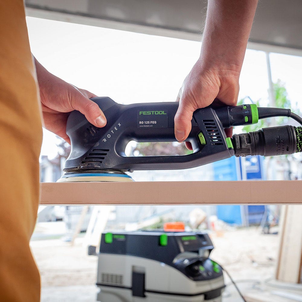 Lixadeira orbital aleatória 3 em 1 FESTOOL RO 125mm 500W RO 125 ROTEX Plus 576031