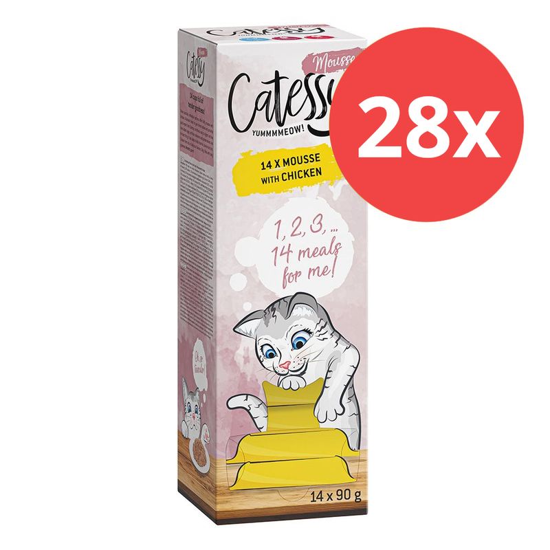 Sparpaket Catessy Mousse Schälchen 28 x 90 g