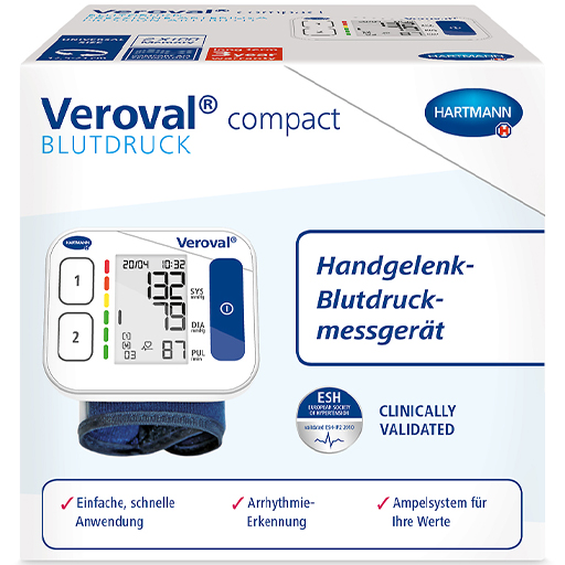 VEROVAL compact Handgelenk-Blutdruckmessgerät  1 St