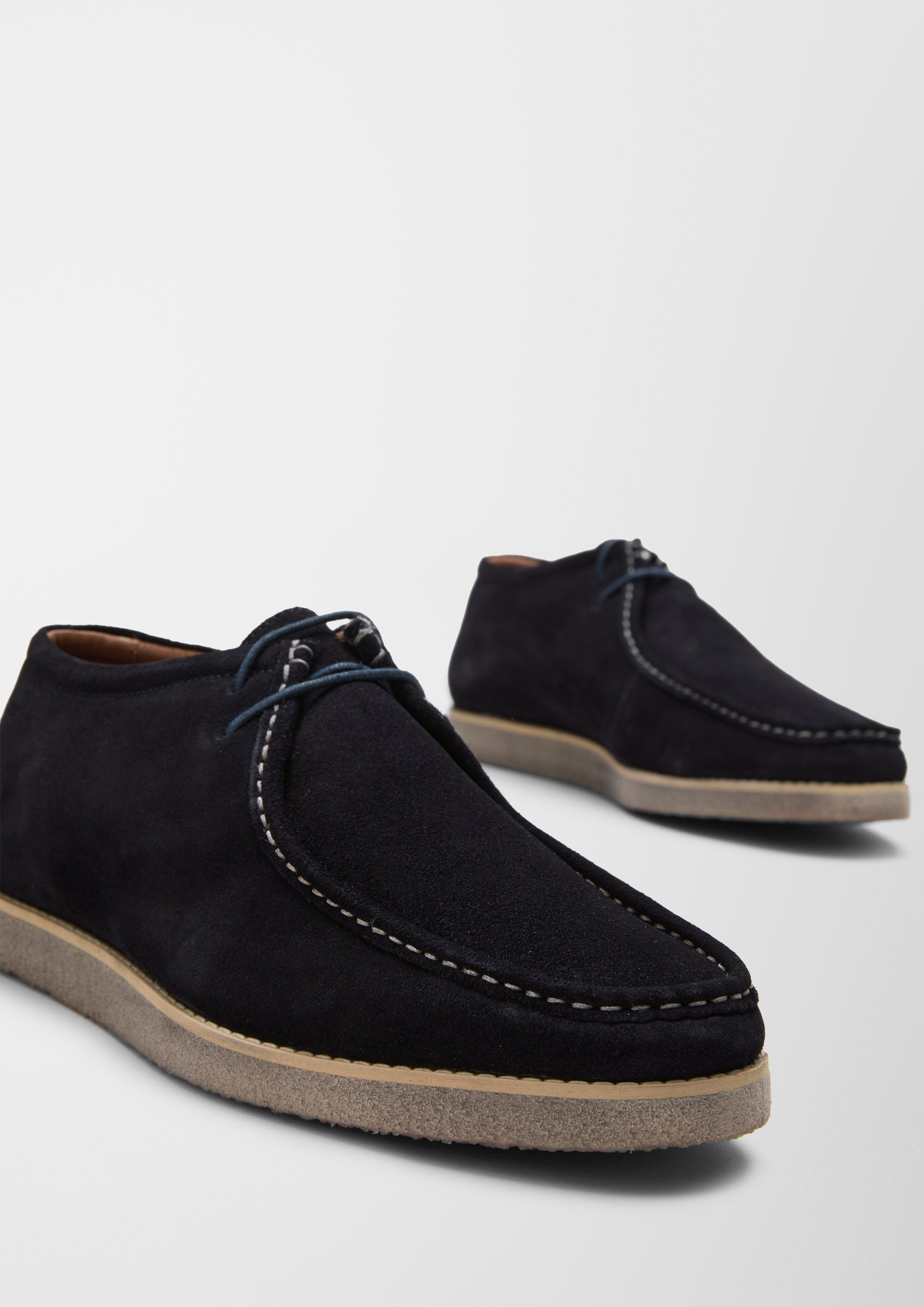 Halbschuh aus Veloursleder  6006615-805