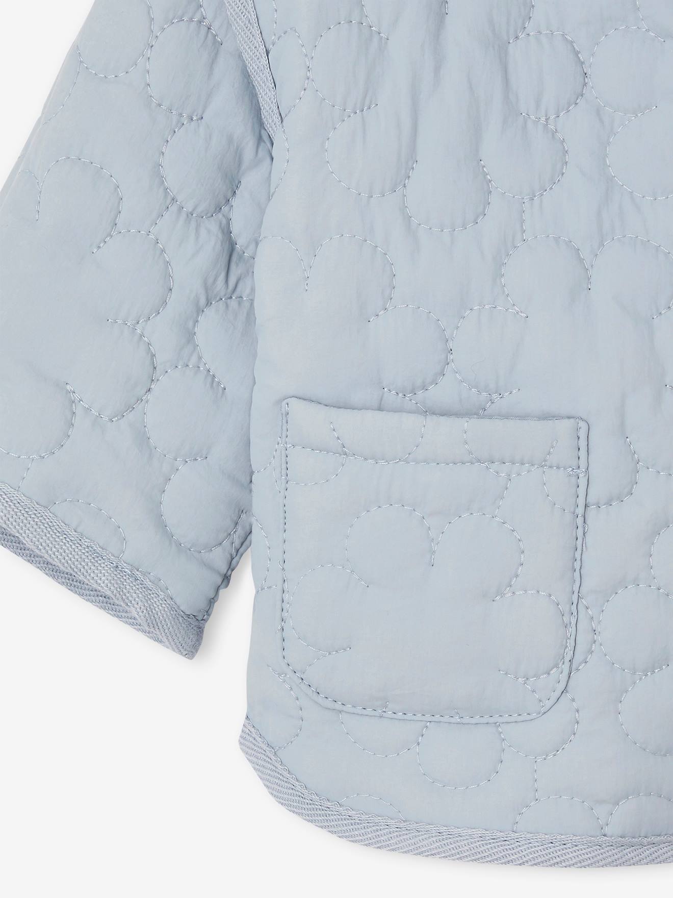 Vertbaudet Baby Steppjacke mit Recyclingmaterial - hellblau