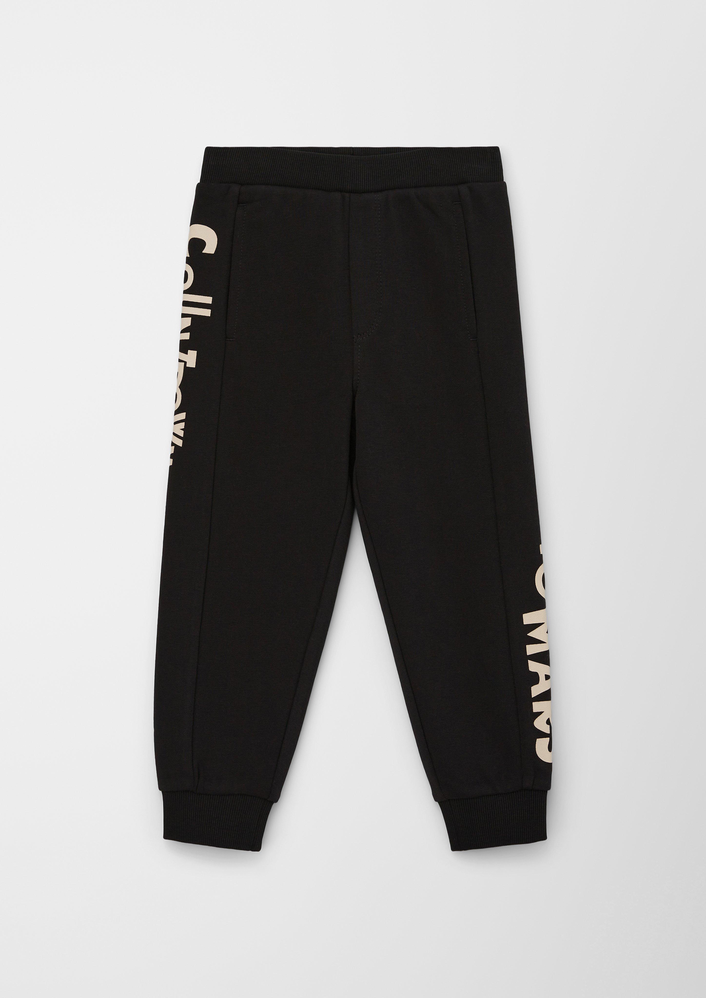 Loose: Jogginghose mit seitlichem Schriftprint  2137517-9999