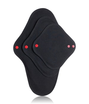 Lunette Reusable Pad mix - schwarz Periodenunterwäsche-3 Stk