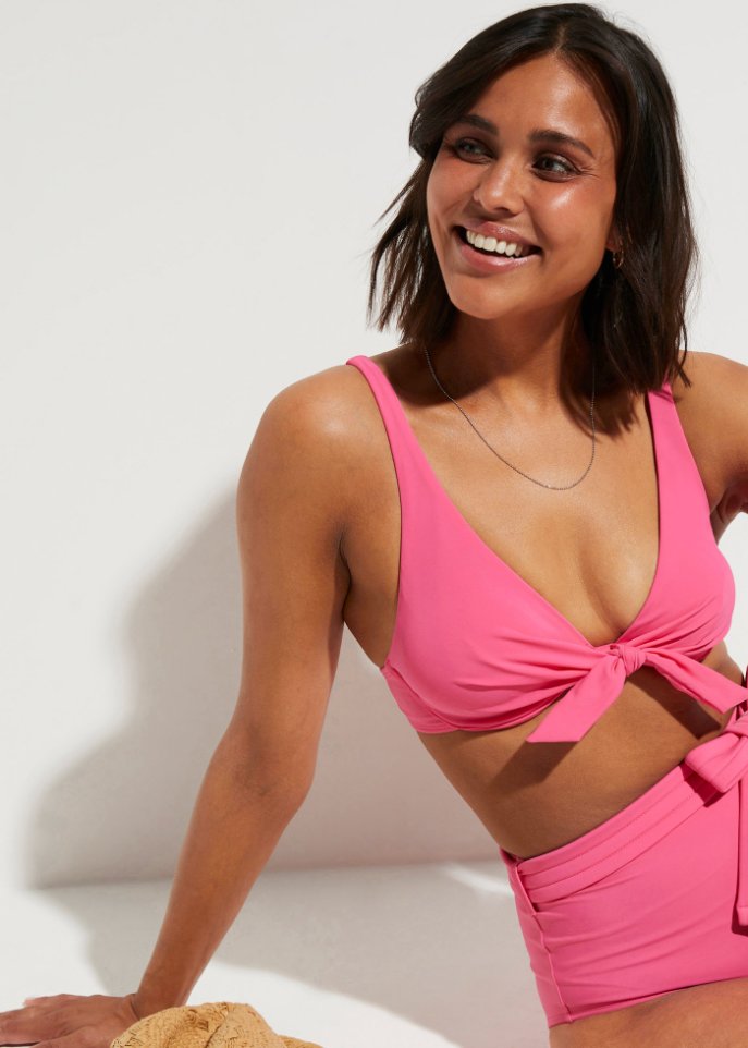 Bügel Bikini Oberteil aus recyceltem Polyamid