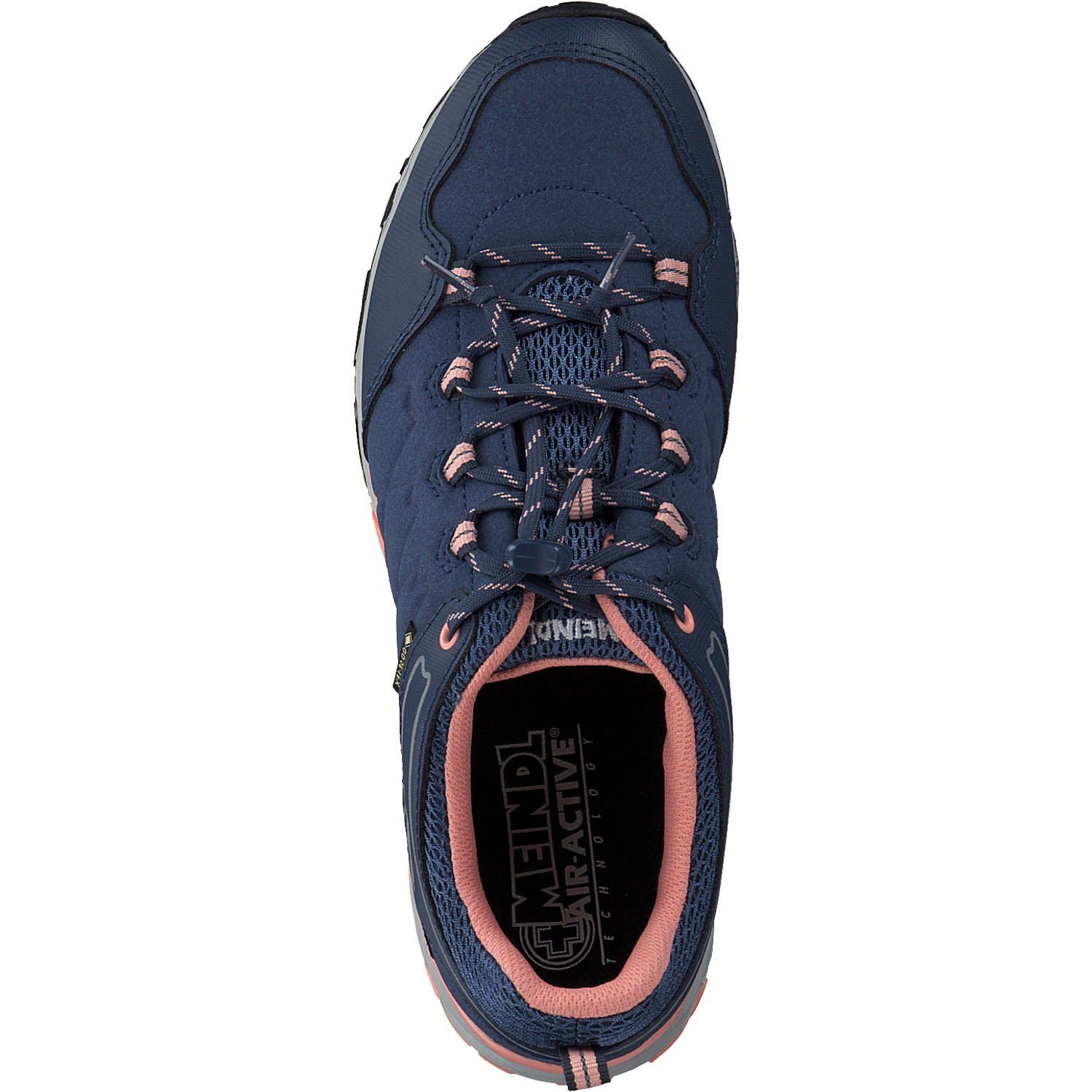 Meindl Ontario Junior GTX 2109 W, Outdoorschuhe, Kinder, Jeans/Lachs
