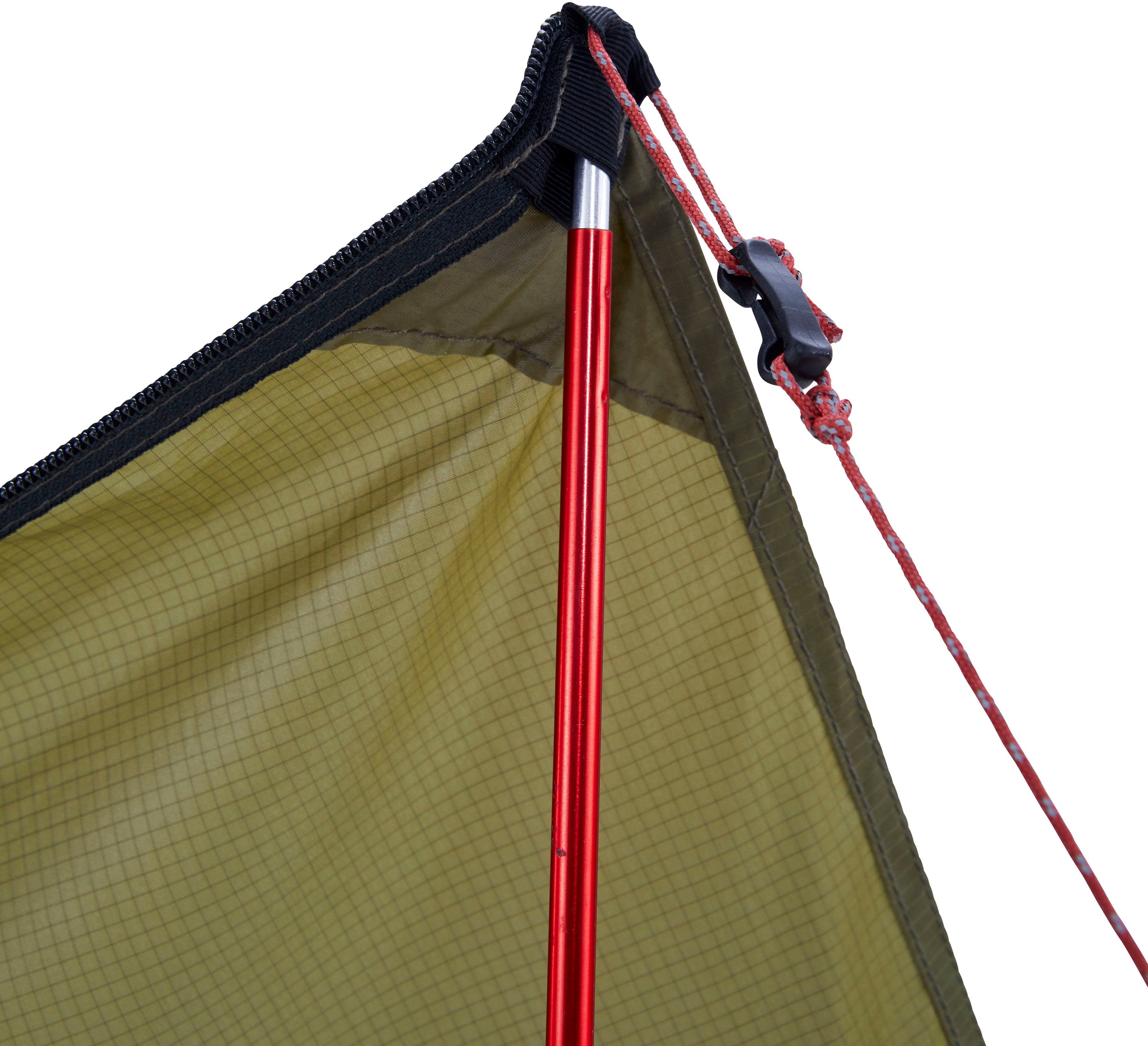 Nordisk Tunnelzelt Telemark 2.2 PU Tent Dark Olive, Personen: 2 (Packung, 1 tlg)
