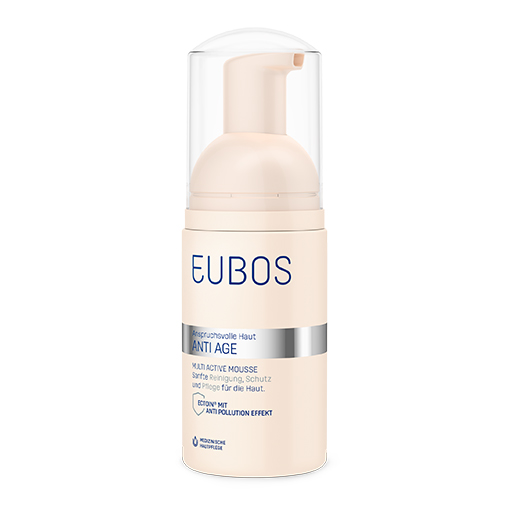 EUBOS ANTI-AGE Multi Active Mousse  100 ml  Schaum