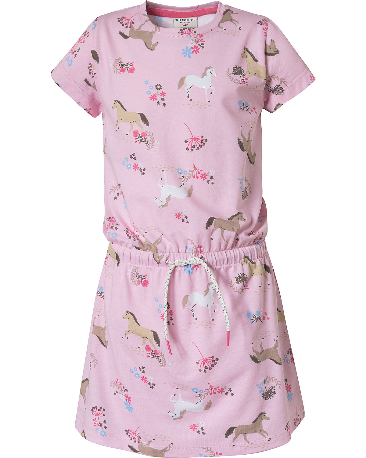 Kinder Jerseykleid PFERDE von SALT AND PEPPER