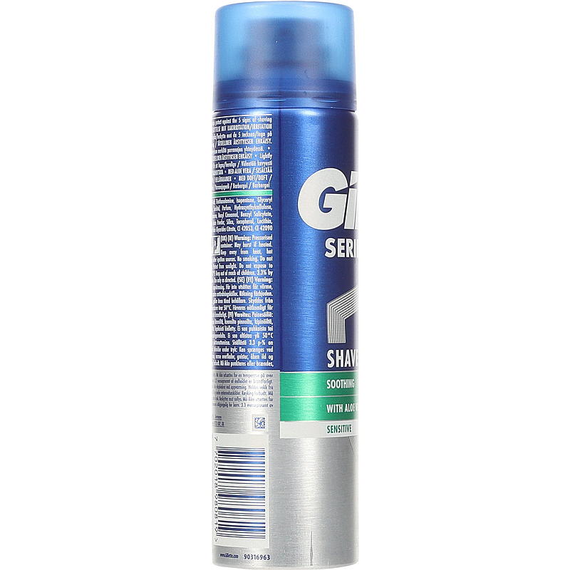 Gillette Gillette barbergel 200 ml, sensitive