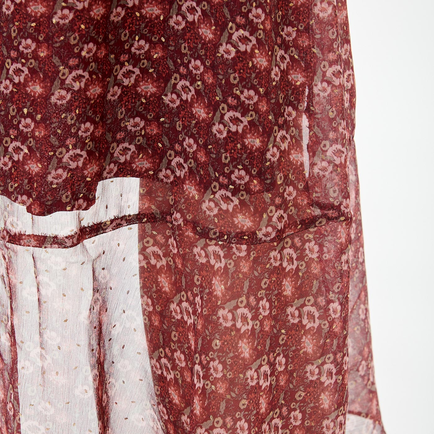 BAELI  Jupe portefeuille fleurie Femme