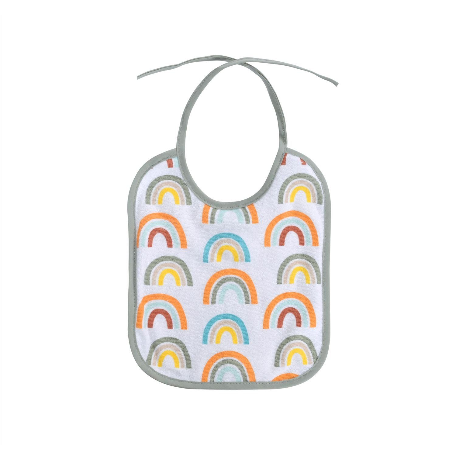 Baby Care Lätzchen Babylatz-Set 7-teilig einlagig, (1-St), zum Binden, waschbar, ab Geburt