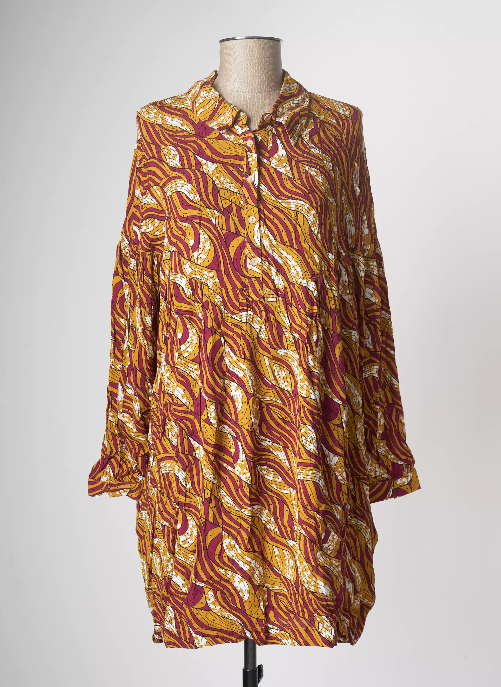 Almae Robes Courtes Femme couleur jaune