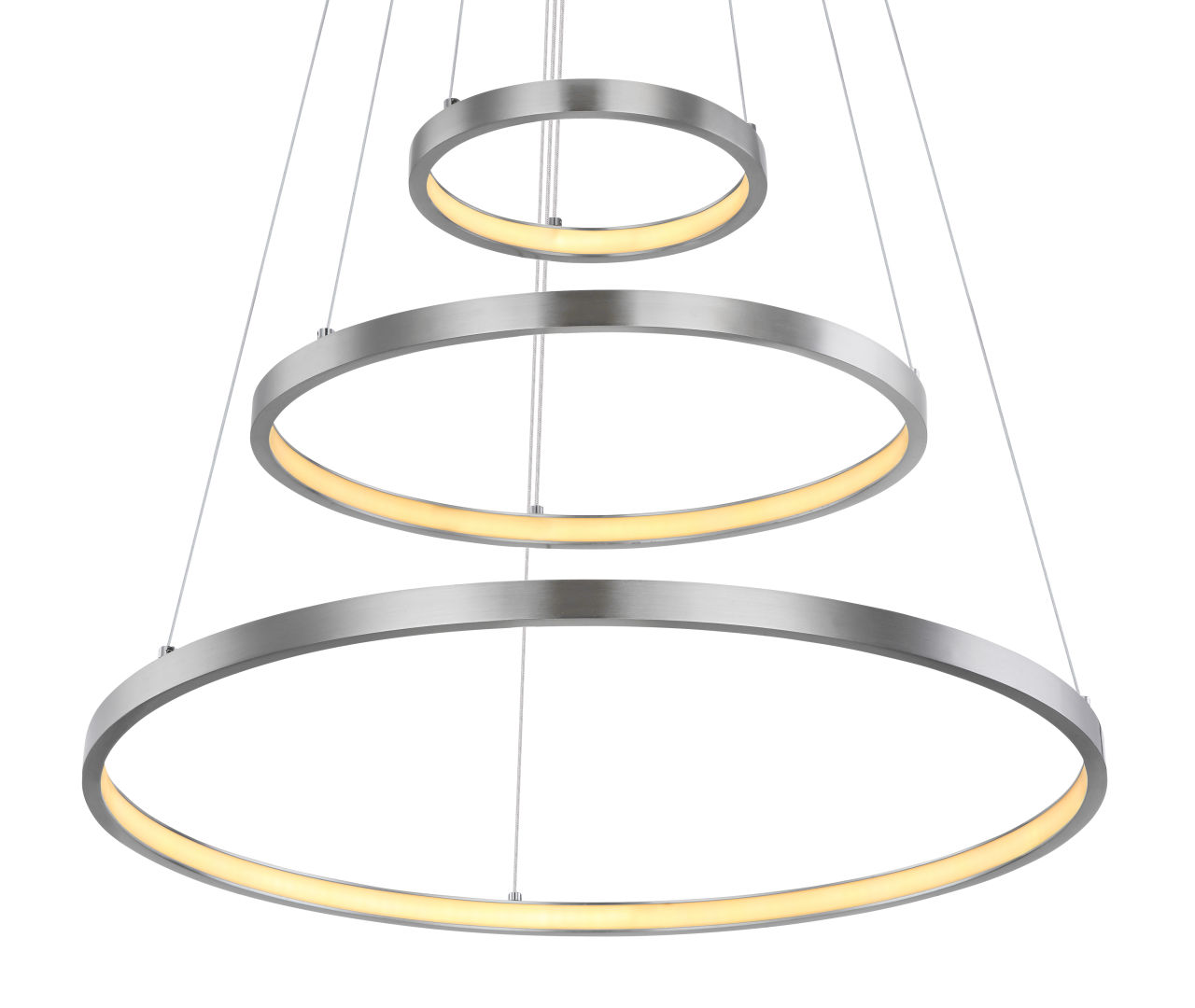 Globo Lighting - RALPH - Hängeleuchte Metall Nickel matt, LED