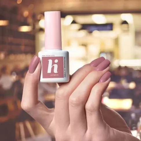 Hi Hybrid Hybrid лак за нокте 215 Pink Nude