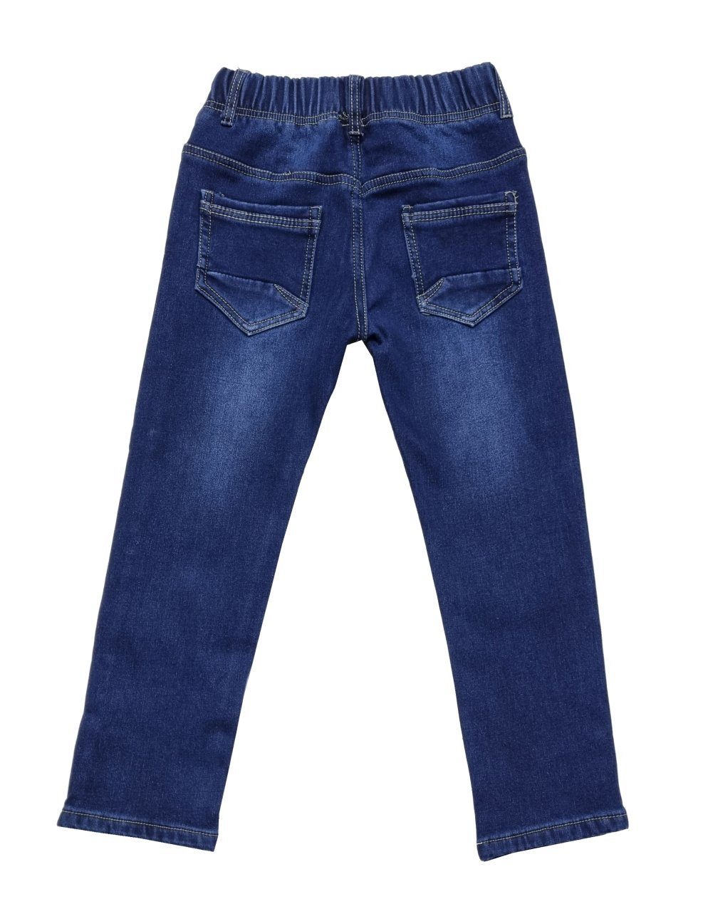 Fashion Boy Thermojeans Thermohose Winterhose gefütterte Jeans, JT163 5-Pocket-Style, mit Stretch-Anteil, mit Fleece gefüttert