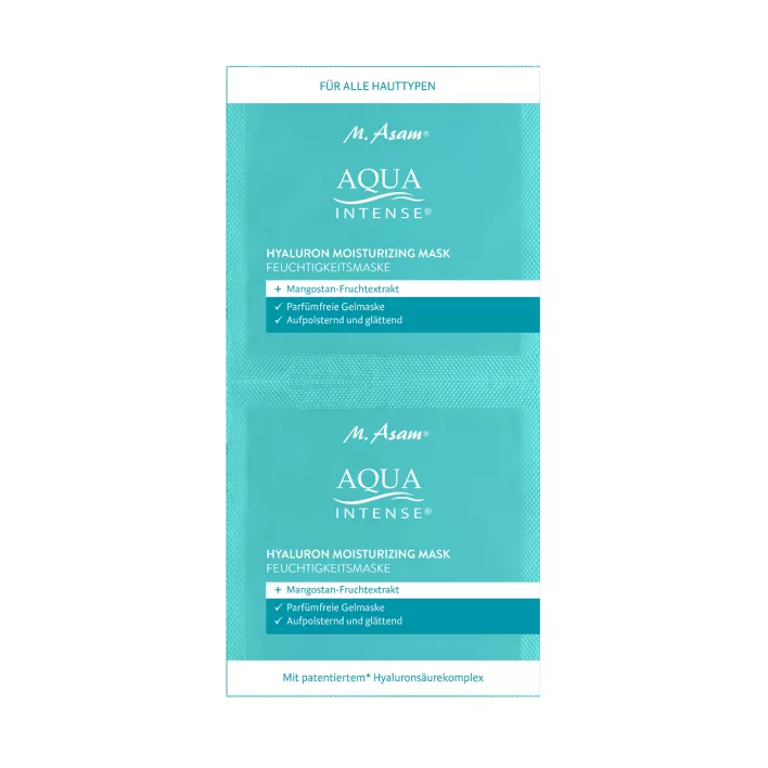 AQUA INTENSE Hyaluron Feuchtigkeitsmaske Sachet