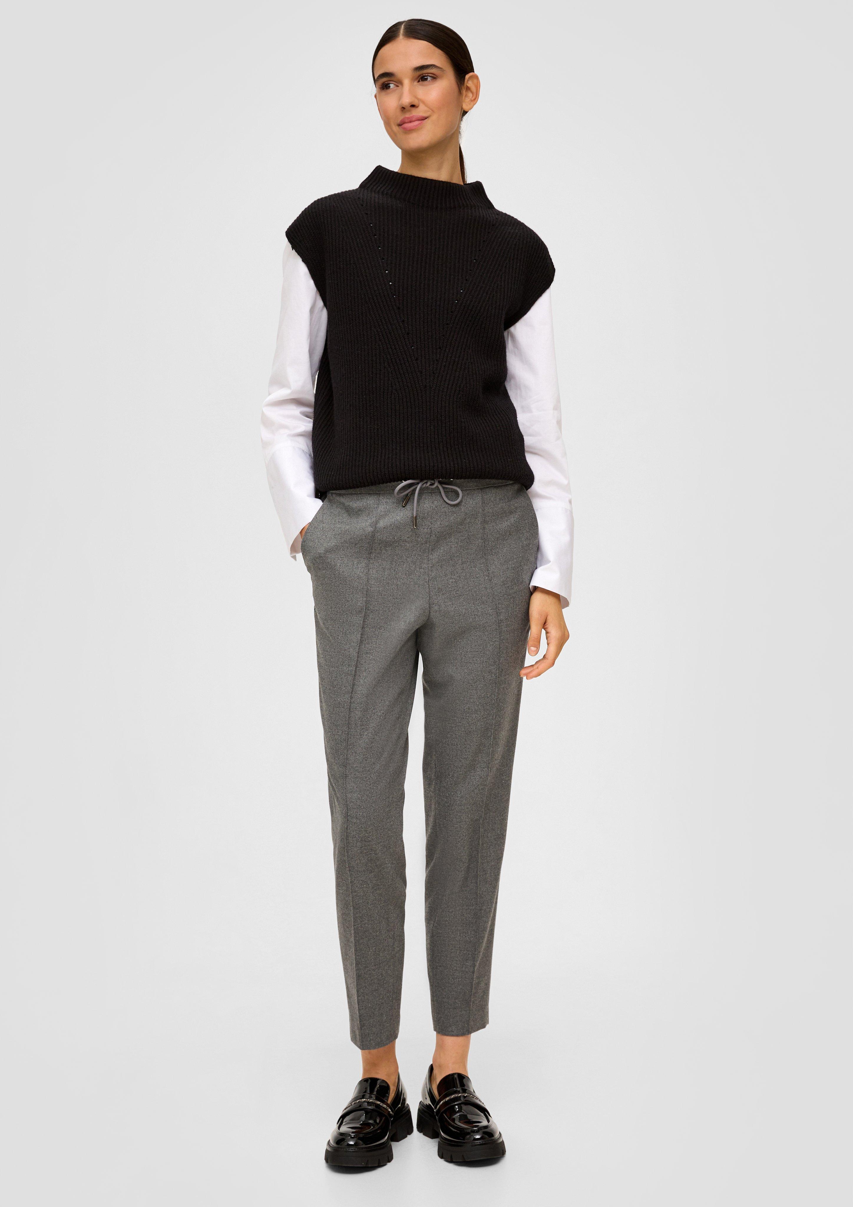 Regular: Jogpants mit Pintucks  2136446-9722