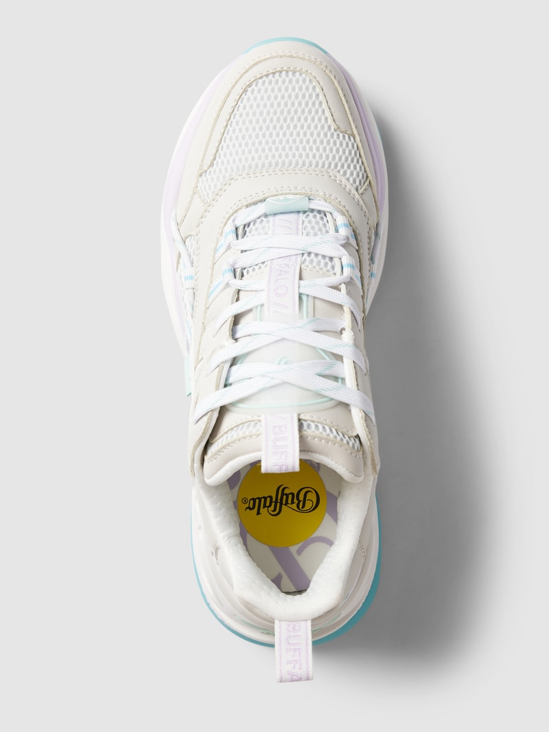 Sneaker im Colour-Blocking-Design Modell 'TRIPLET HOLLOW' in offwhite