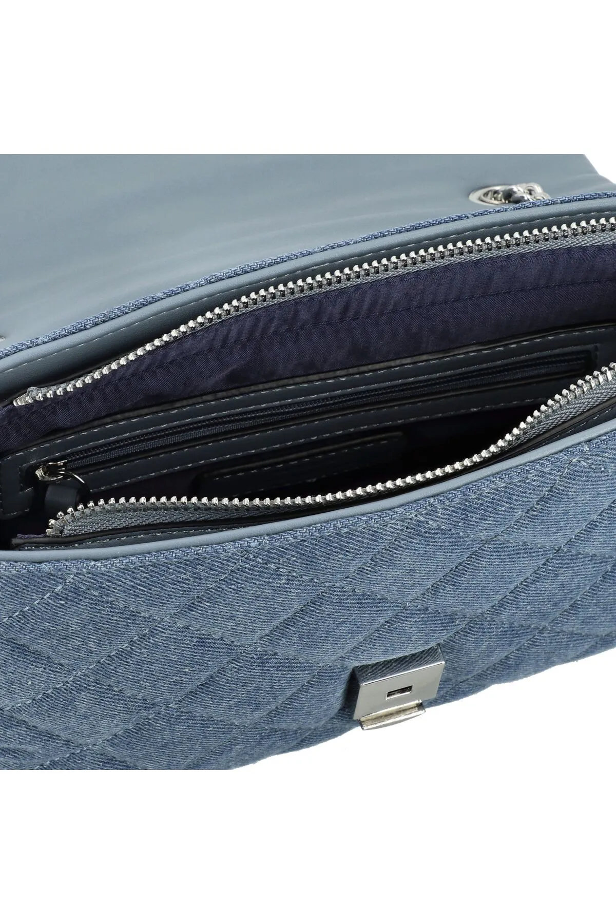 Valentino  Ocarina Denim Schultertasche 24 cm