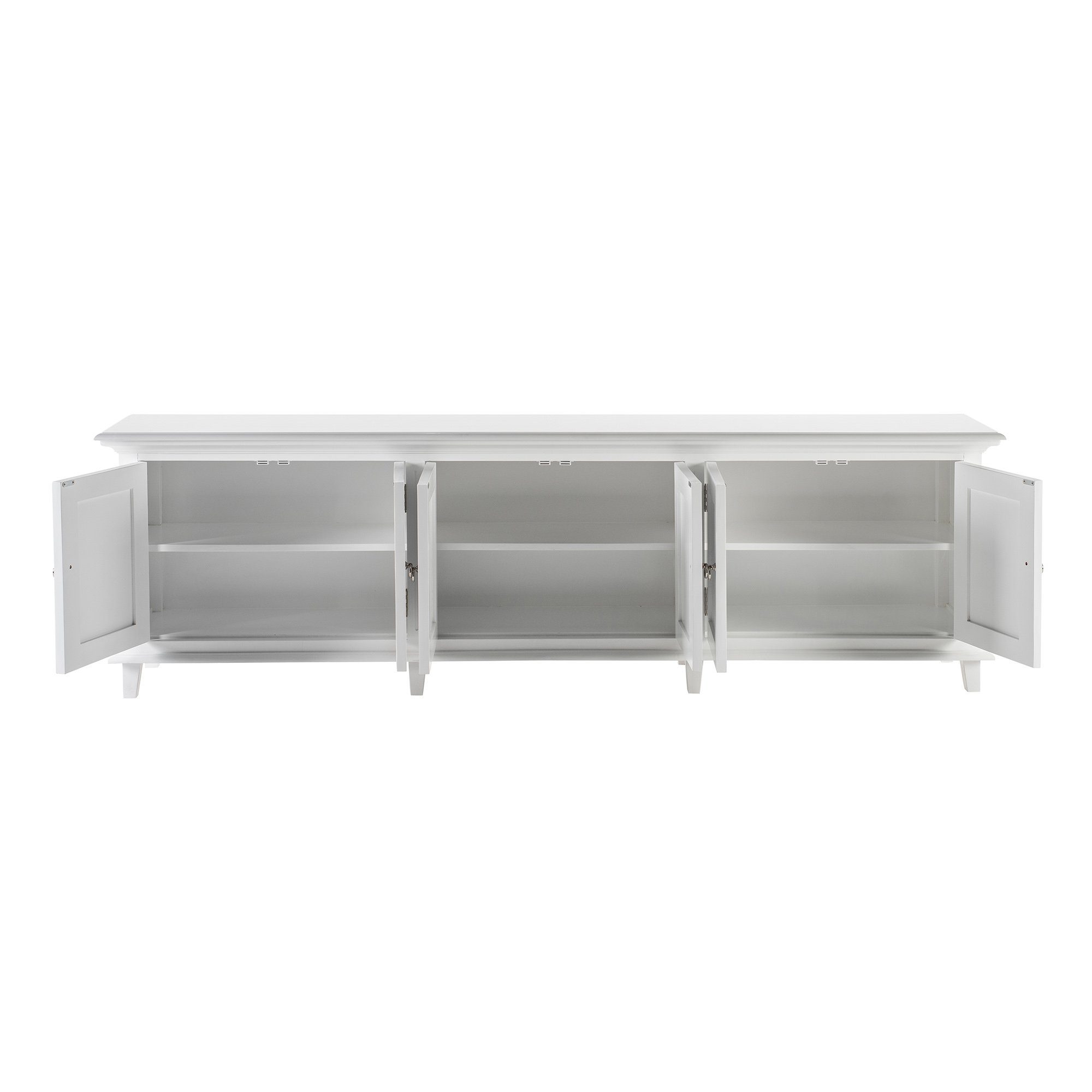Novasolo Küchenbuffet Skansen Verstellbare Regale, Triple-Bay Hutch Kabinett
