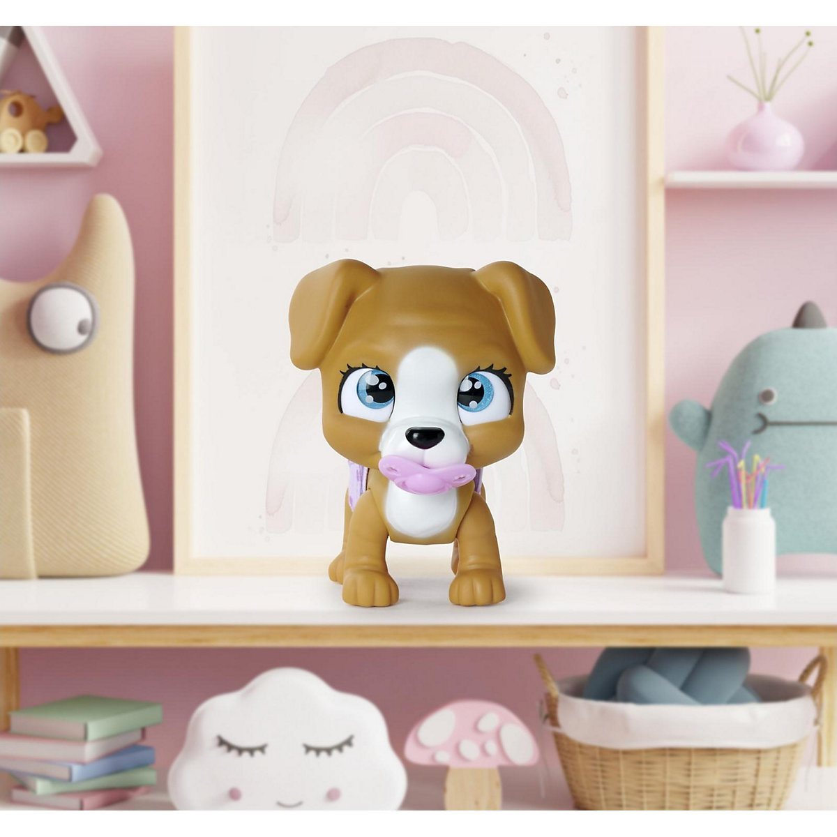 Pamper Petz Hund - Tierbaby mit Trink- und Nässfunktion, magischer Pfote & 3 Überraschungen