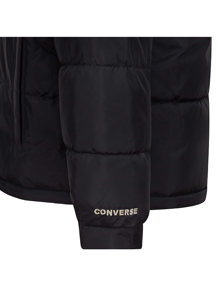 Converse Steppjacke in Schwarz günstig kaufen