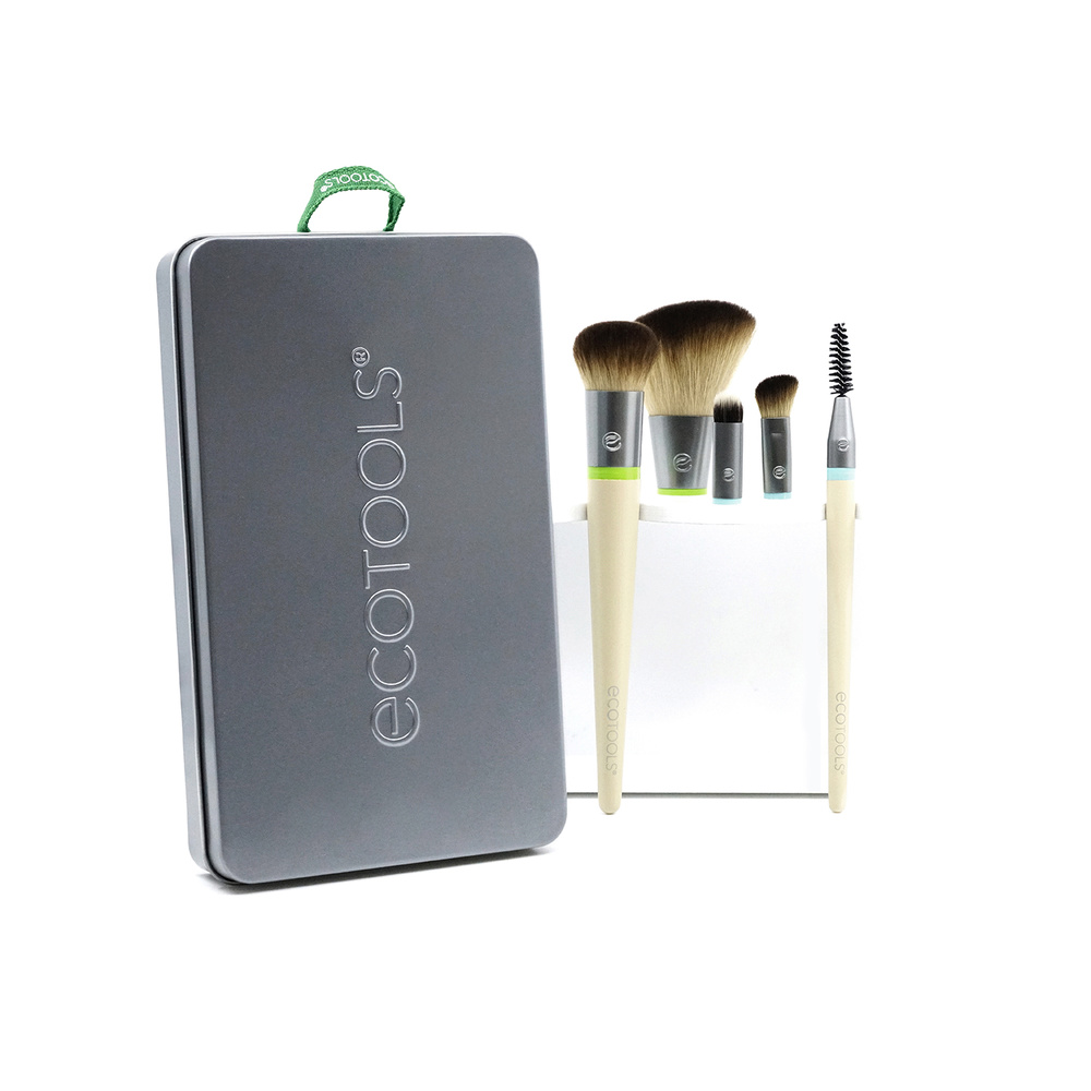 Ecotools ECOTOOLS - Daily Essentials Total Face Kit 2020 Pinceaux de maquillage